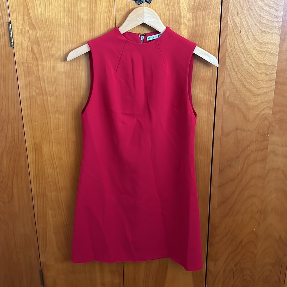 Alice + Olivia Little Red Dress